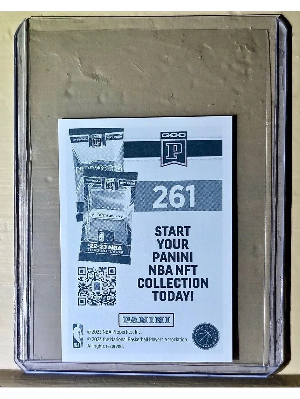 2023-24 Tyrese Maxey Panini NBA Basketball #261 Sticker Philadelphia 76ers